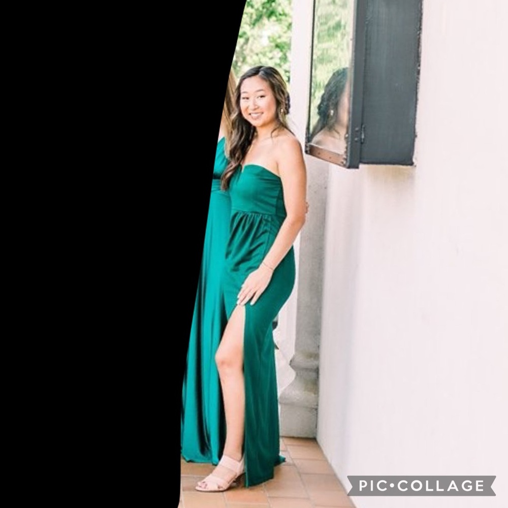 Pretty Little Thing: Green Formal Dress